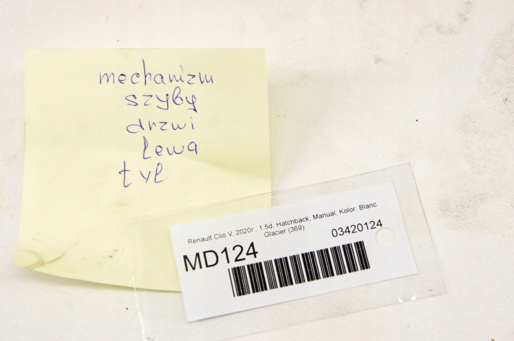 фото №7, Md124 renault clio v механізм скло лівий задня hb