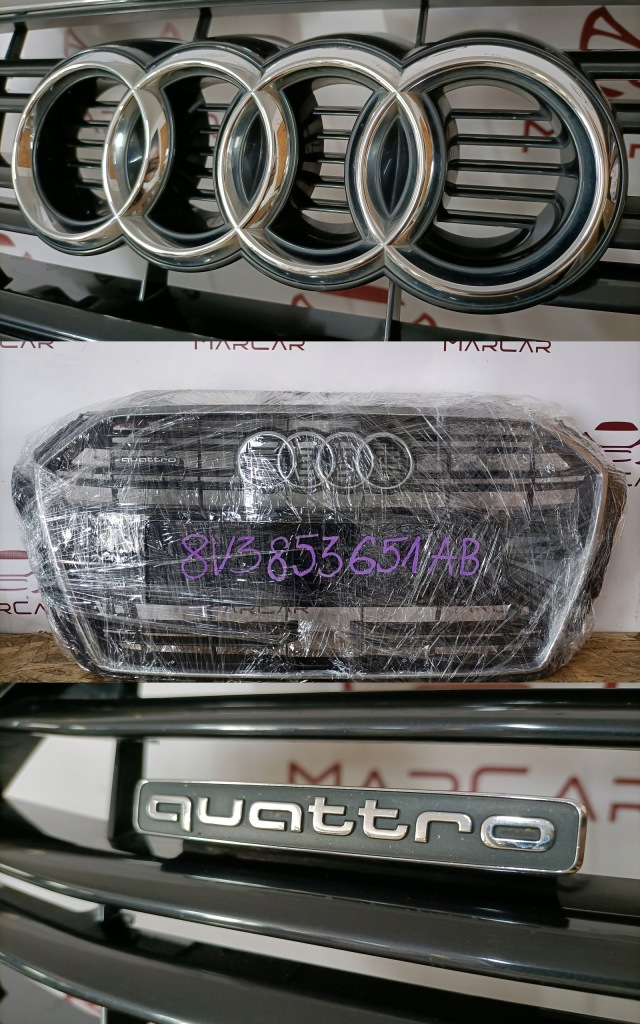 Audi a3 рестайлінг  16- решітка радіатора решітка решітка  радіатора бампер перед 8v3853651ab Ціна