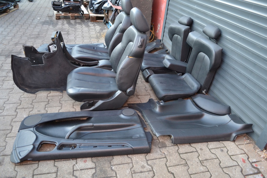 фото №5, Mercedes w208 clk coupe сидіння заднє сидіння обшивки europa шкіра