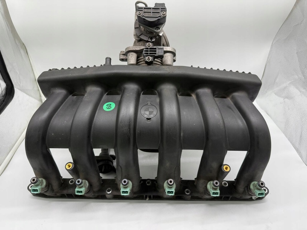 фото №7, Bmw e36 323ti m52b25 коллектор впускной форсунки дроссельная заслонка 1703777