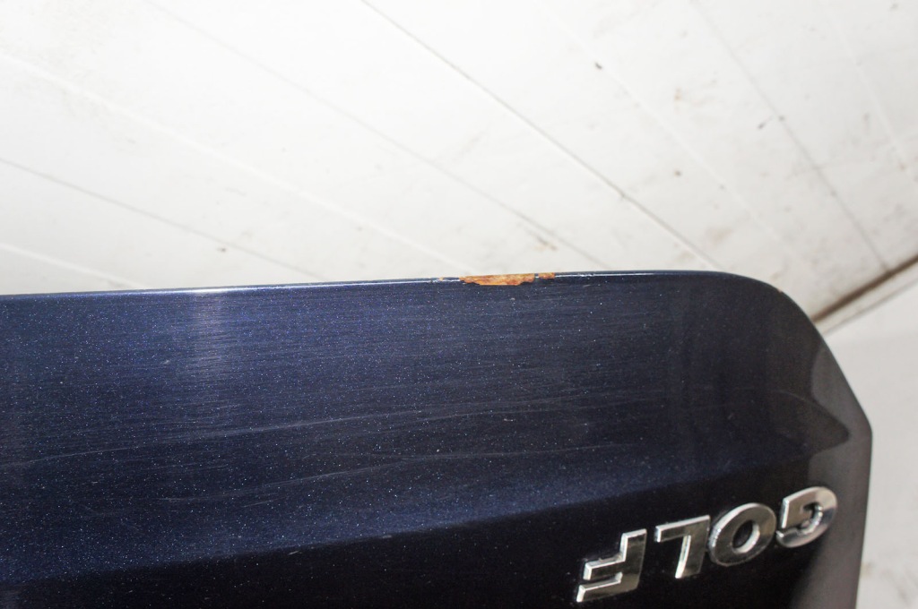 фото №9, Sk141 vw golf vii ^ кришка багажника багажника atlantis blue металік lh5x скло 13r