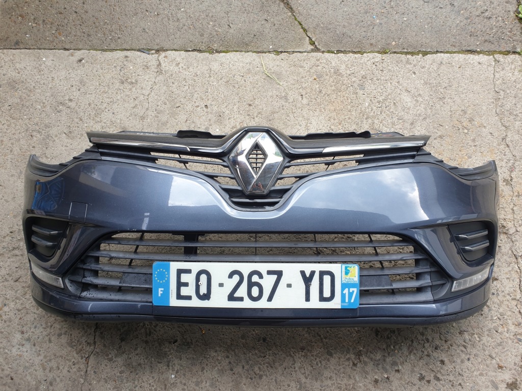 Бампер передний led renault clio 4 iv 2016- po рестайлинг цвет tekpn Оригинал