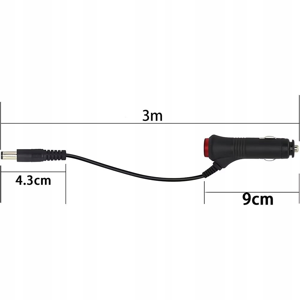фото №3, Кабель dc do прикурювача автомобільний 3 m