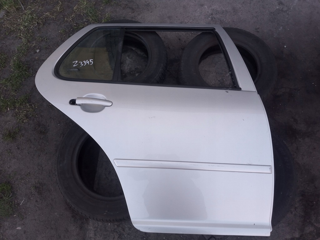 фото №1, Дверь правый задняя skoda octavia ii kombi серебристый