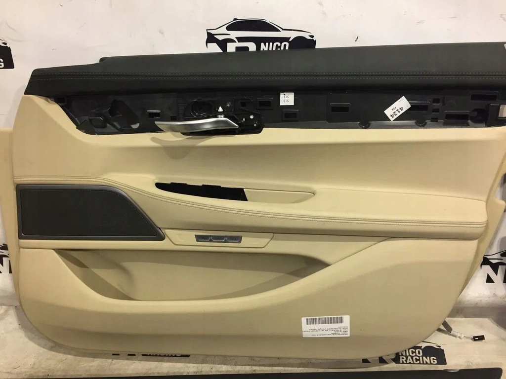 фото №9, Заднє сидіння обшивки harman canberrabeige bmw 7 g11 g12