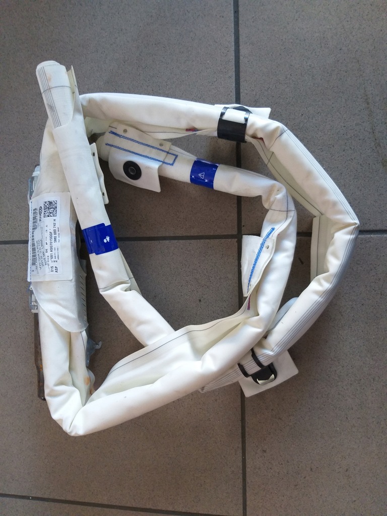 фото №1, Шторка безопасности air bag правая vw golf vi 6 plus