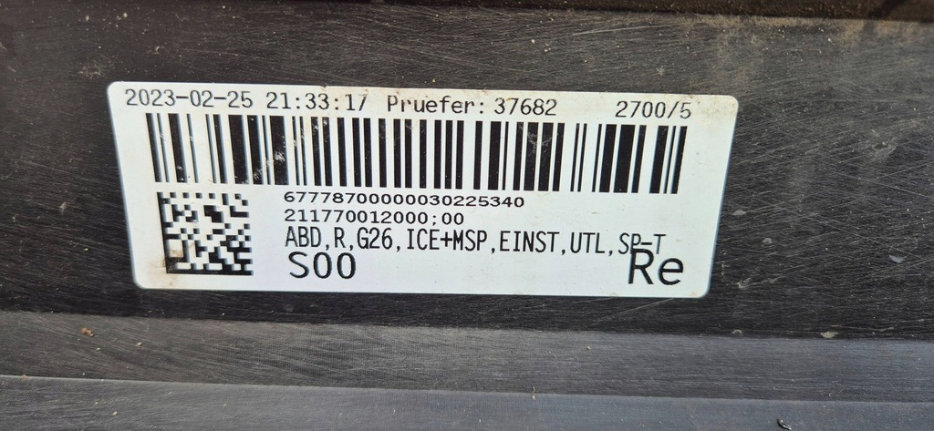 фото №11, Bmw 4 i4 g26 gran coupe 21-24 bev поріг молдинг поріг права лампа led org