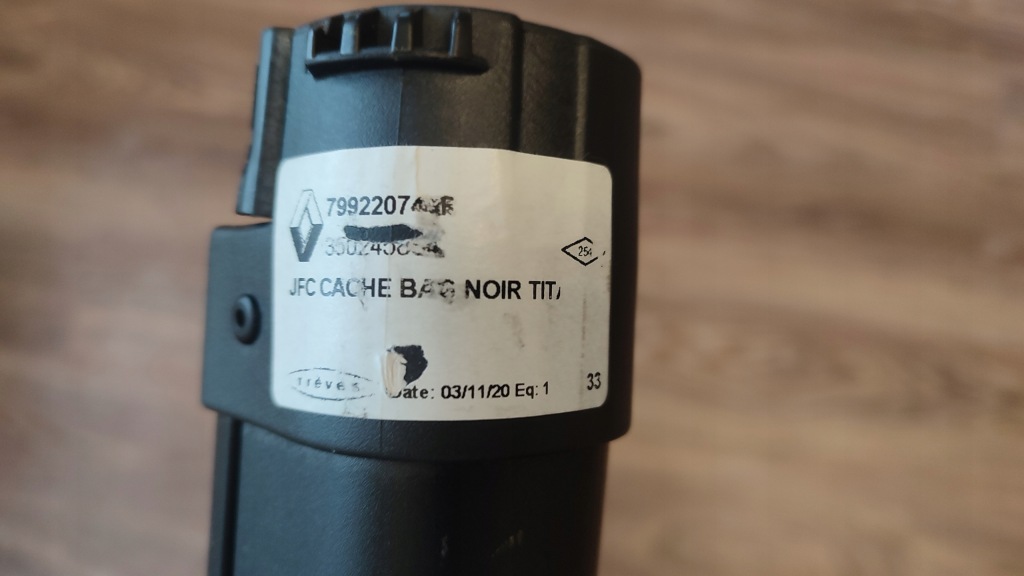 Renault espace 5 v рестайлінг  шторка багажника czarna 799220744r Оригінал