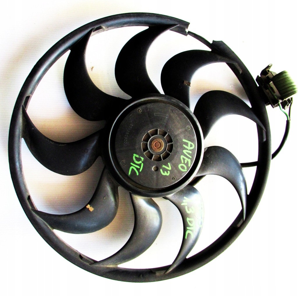 фото №1, Chevrolet aveo 1.3 dtc вентилятор радиатора