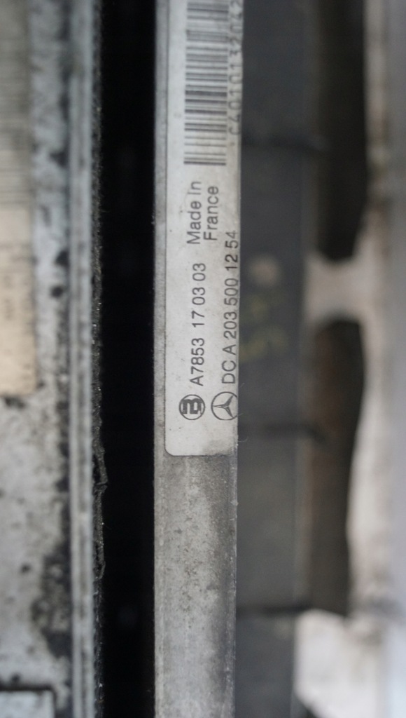 фото №16, Mercedes w203 компрессор комплект радиатор