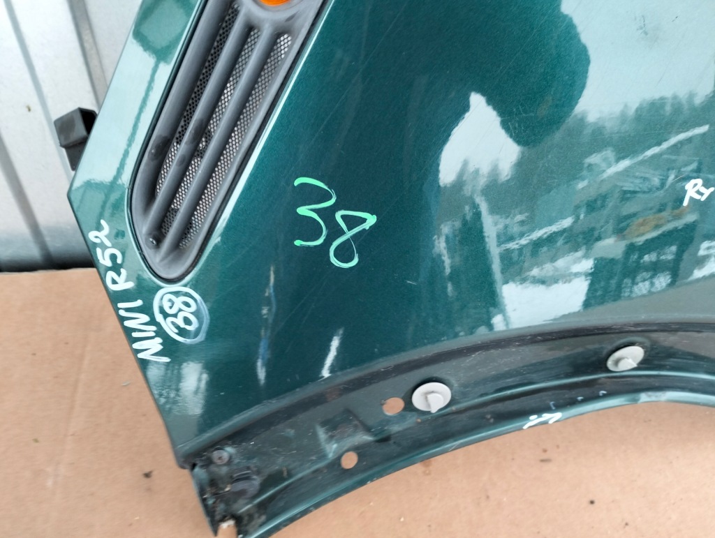 Крило ліве перед mini cooper r50 r52 lata 04-06 Оригінал