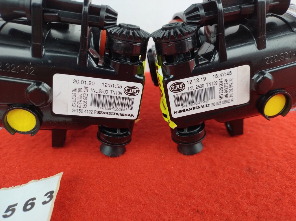 фото №5, Протитуманна фара led лівий правий renault clio megane qashqai juke 261504122r k80/563