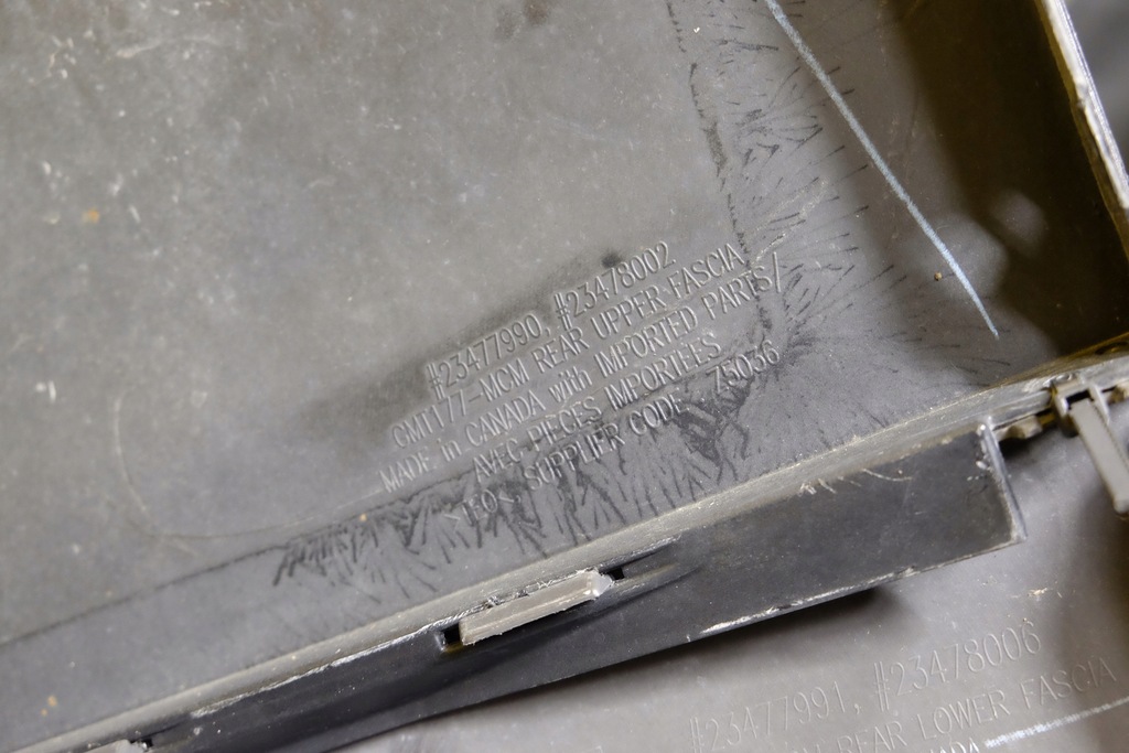 фото №12, Gmc terrain 2016 2017 бампер задняя задний usa