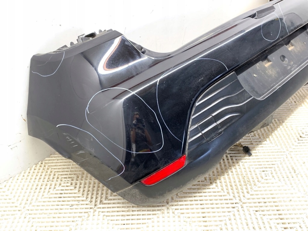 Бампер задній renault clio iv хетчбек чорний задній Ціна