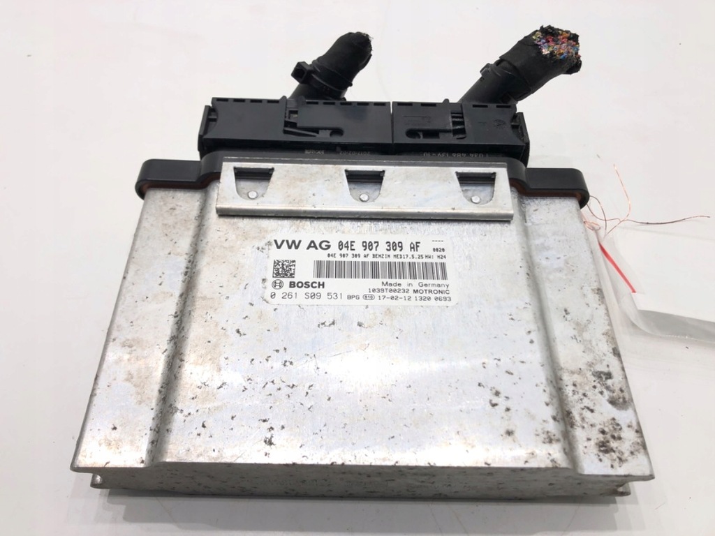 фото №1, Бортовий комп'ютер двигуна skoda rapid 04e907309af 1.2 90km блок керування модуль