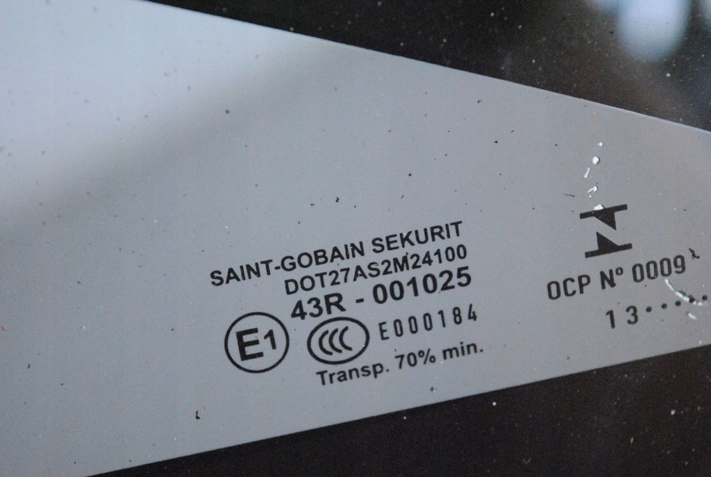 фото №5, Jaguar xj x351 2013 левая сторона стекло кузовная задняя