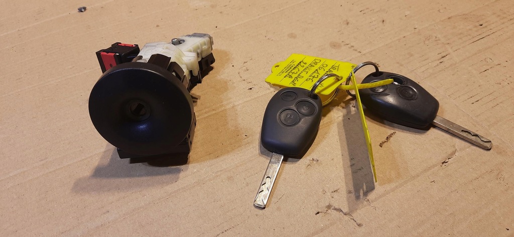 фото №5, Замок зажигания ключ x2 renault trafic iii 285910001r