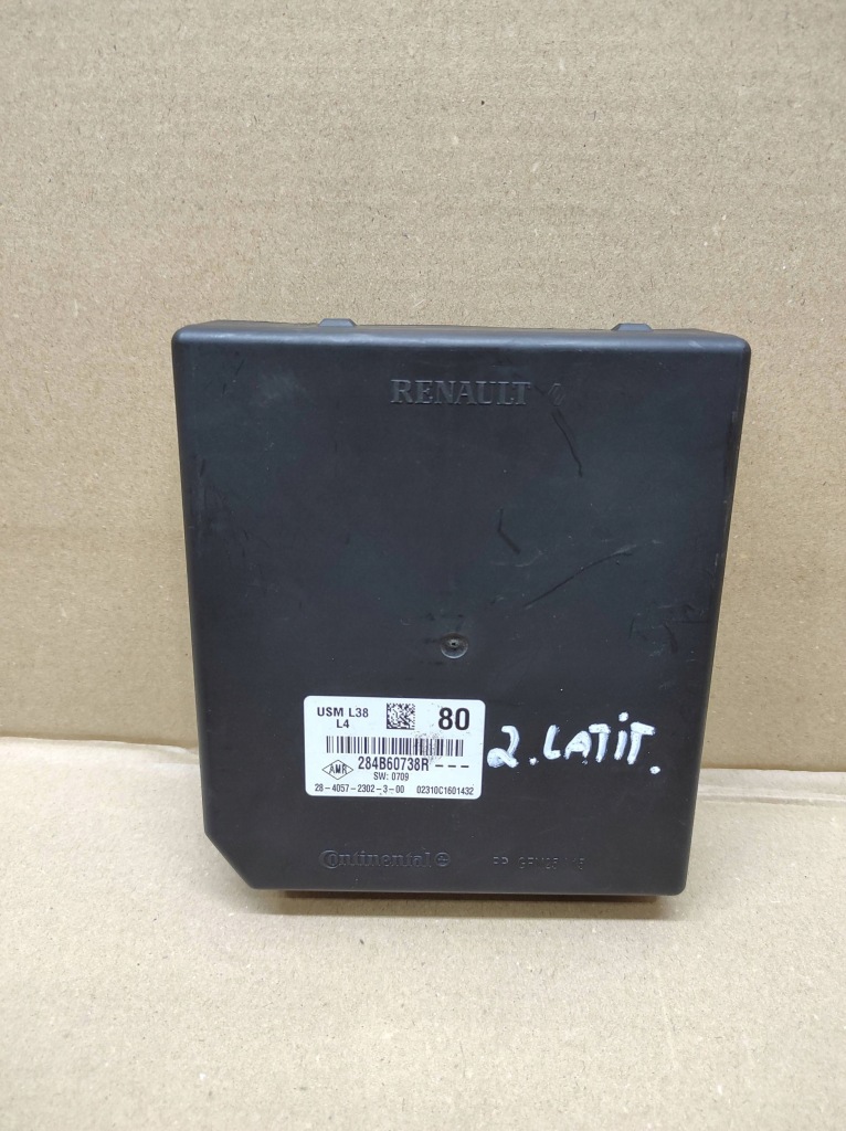 фото №1, Модуль коробка предохранителей usm renault latitude 284b60738r