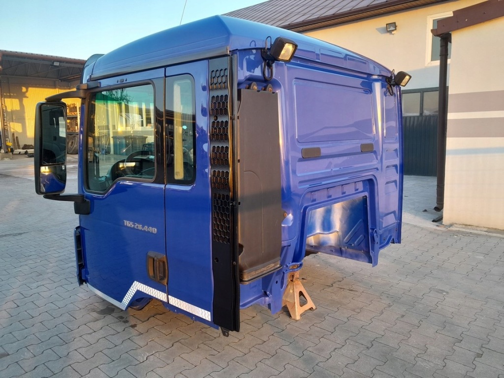 Кабина man tgs euro 5 / 6 строительная / короткий / самосвал / актуатор турбины с Разборки