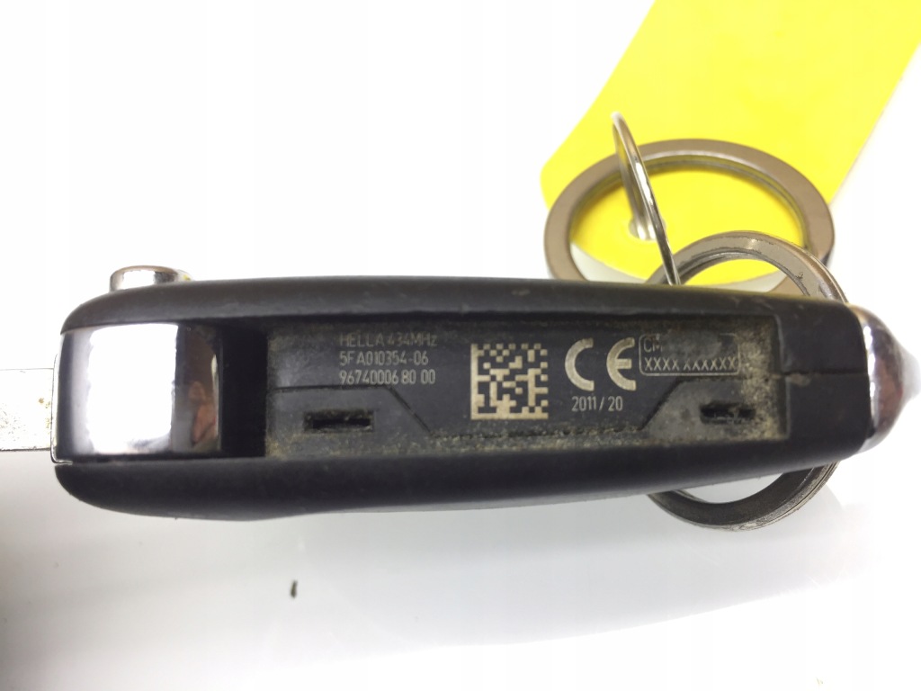 фото №4, Citroen ds4 замок зажигания ключ pilot иммобилайзер