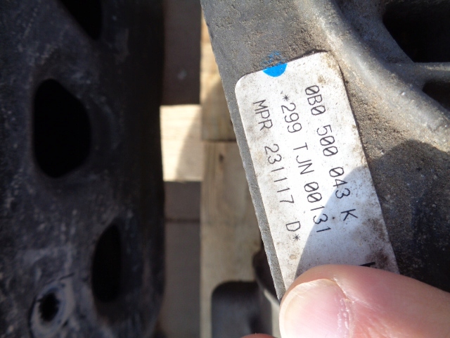 фото №7, Підвіска задні балка міст audi q5 ii fy 80a 2017 rok 2.0 tdi автоматична коробка передач