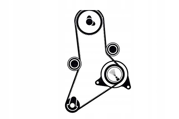 фото №13, Комплект - набір ремінь розподільного валу [skf]