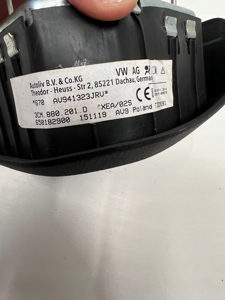 фото №4, Dodge ram подушка водителя подушка безопасности оригинал