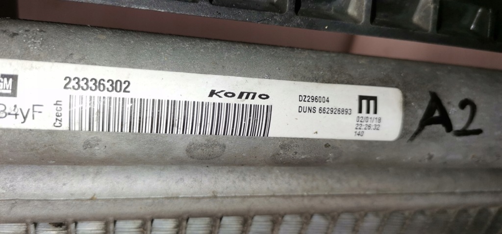 фото №4, Opel insignia 2 радиатор кондиционера pas передний