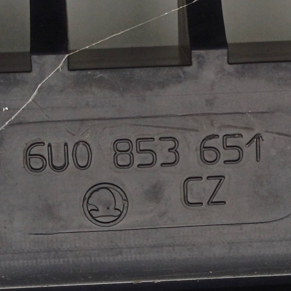 фото №8, Решётка радиатора решётка радиатора skoda felicia lift 98-01 6u0853651 nr239