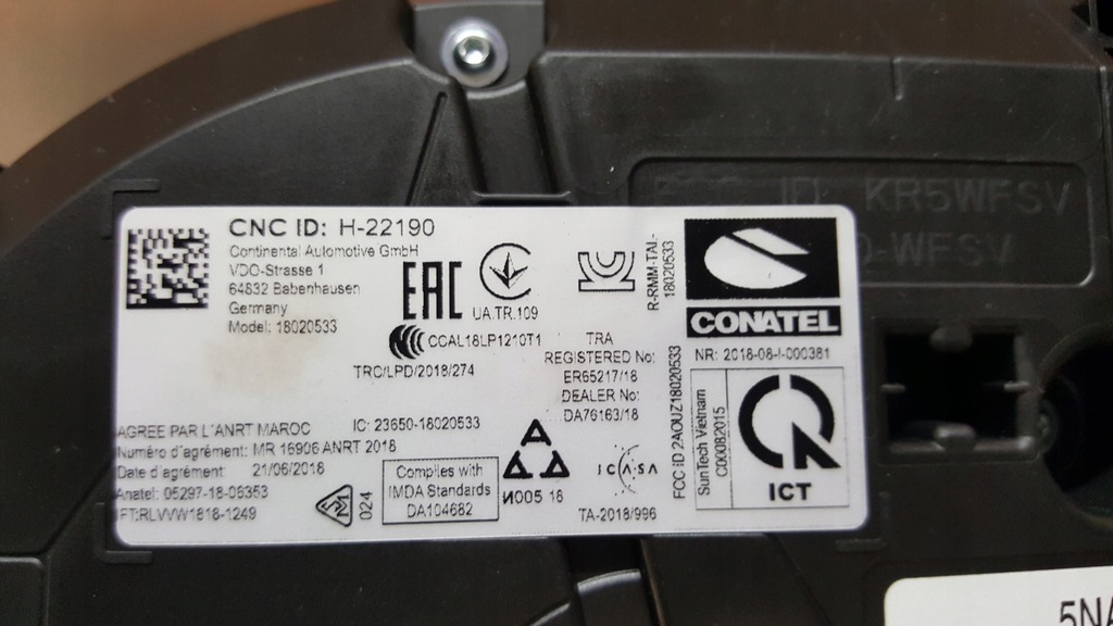 фото №11, Лічильник прилади- дизель- vw tiguan tiguan allspace 5na920751c демонтаж