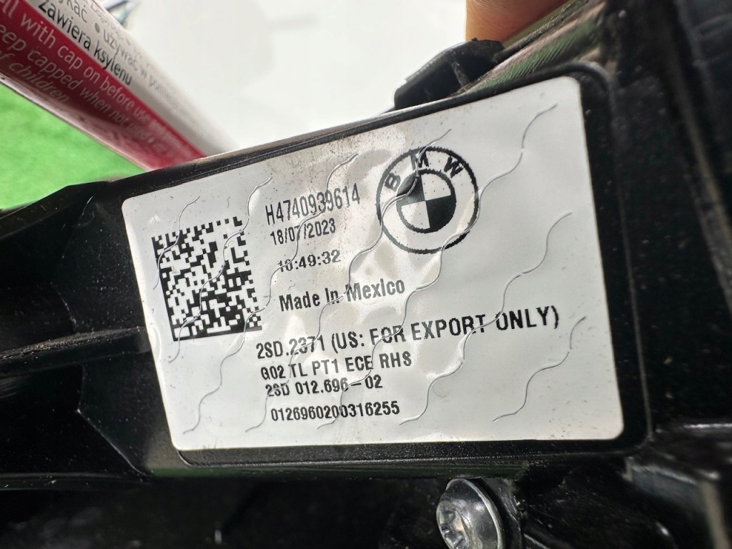 Крышка багажника задняя бампер задний лампы задние bmw x4 g02 a300 m набор europa с Разборки