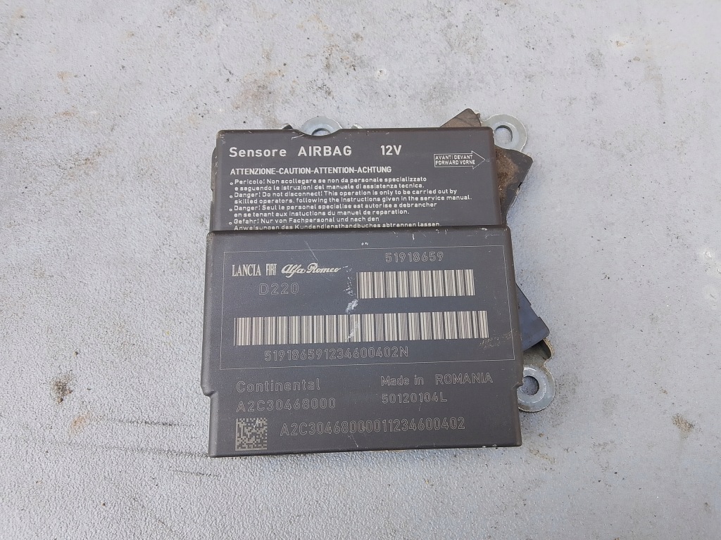 Купити Модуль/блок управління подушка безпеки fiat 500 51918659 a2c30468000