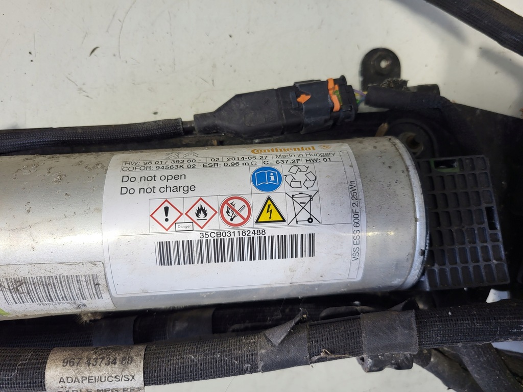 фото №6, Модуль запуск стоп peugeot 2008 i 9801739380 9802096780 a2c53427745