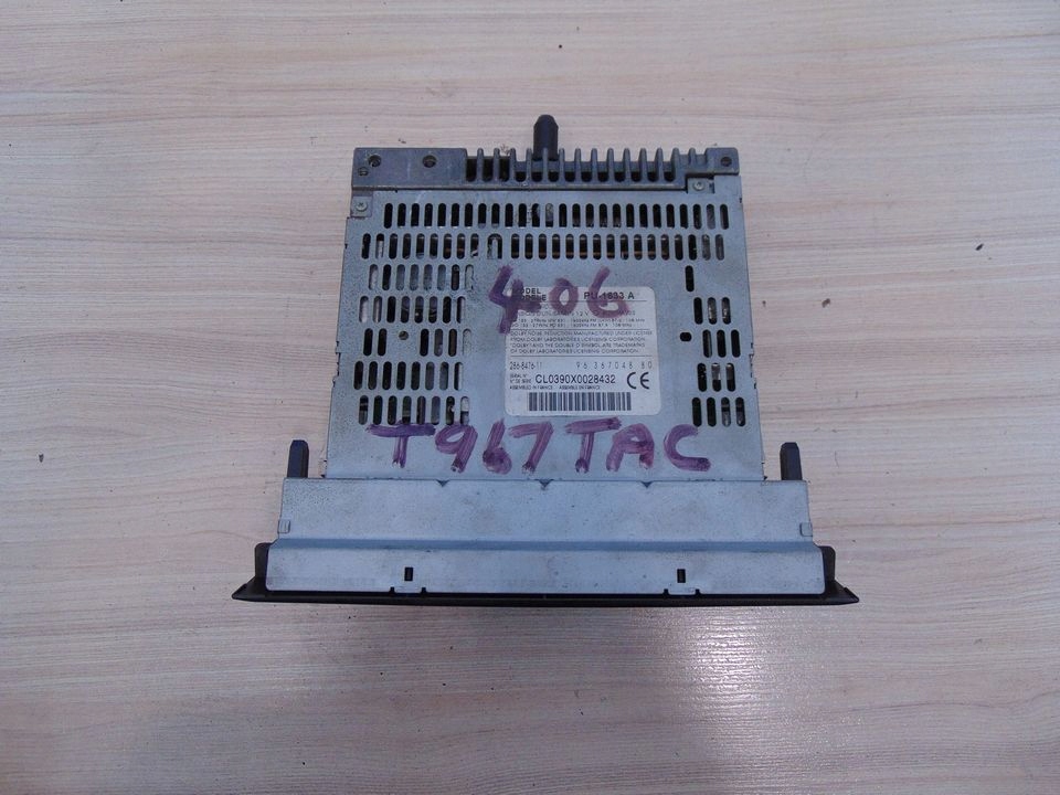 фото №2, Peugeot 406 lift радио clarion pu-1633a