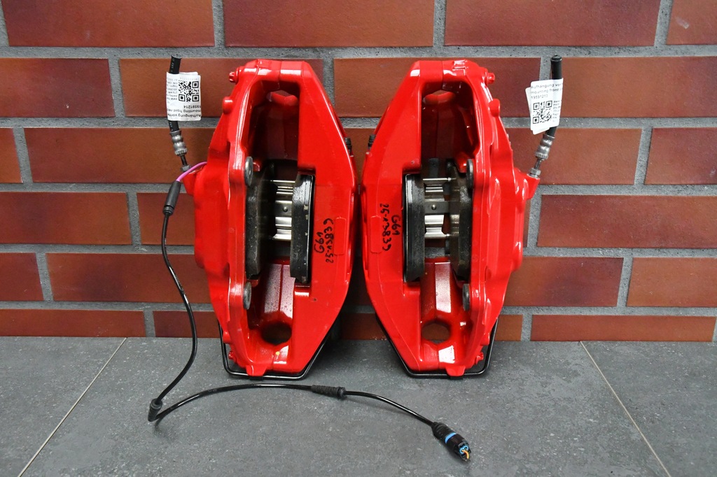 фото №13, Тормоза тормозные диски суппорт bmw 5 g60 g61 x3 g45 m-pakiet 374x36 красные