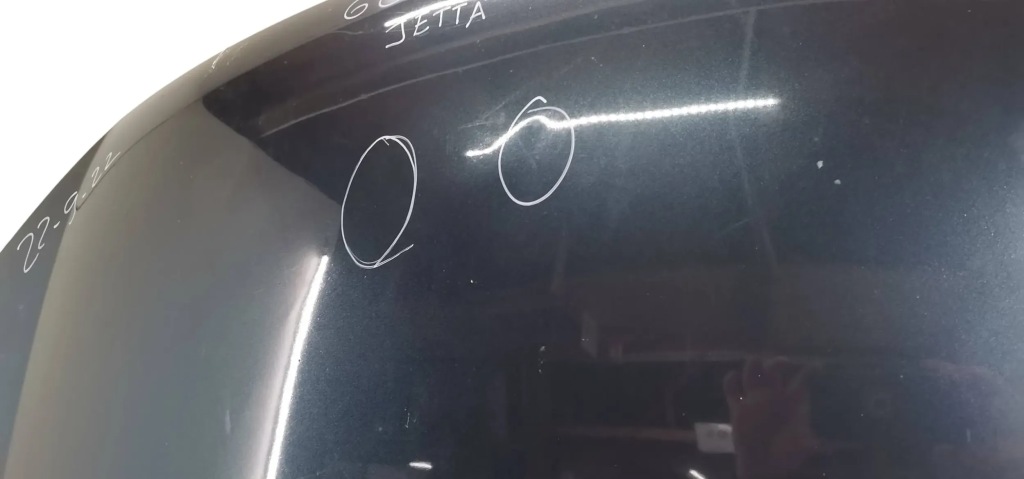 Vw golf v jetta 05-10 капот крышка двигателя передняя перед в Украине