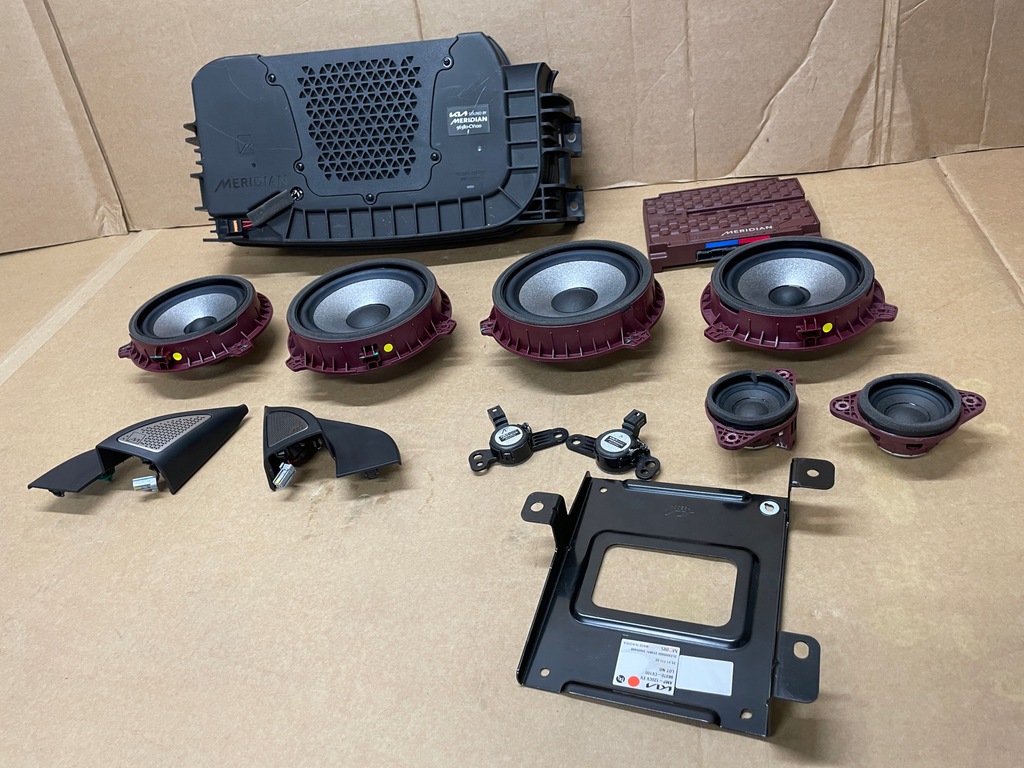 фото №6, Kia ev6 аудіосистема набір динаміків підсилювач meridian