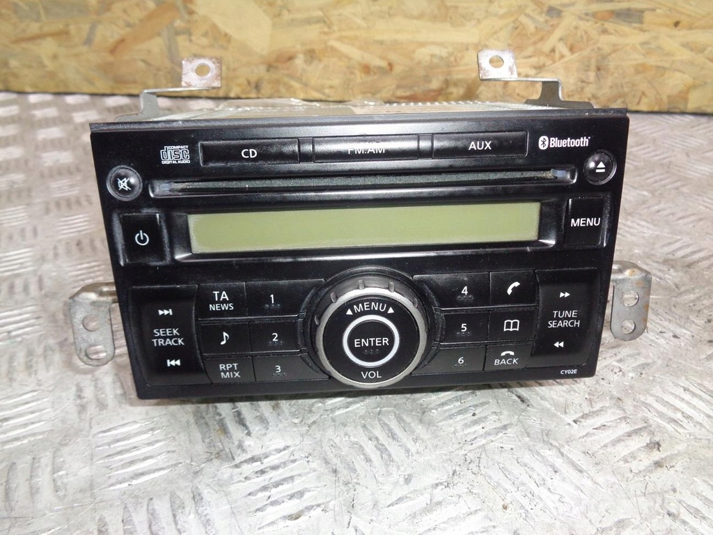 фото №1, Радіо радіопрогравач заводський cd nissan note 1 i e11 2006- 281859u10a