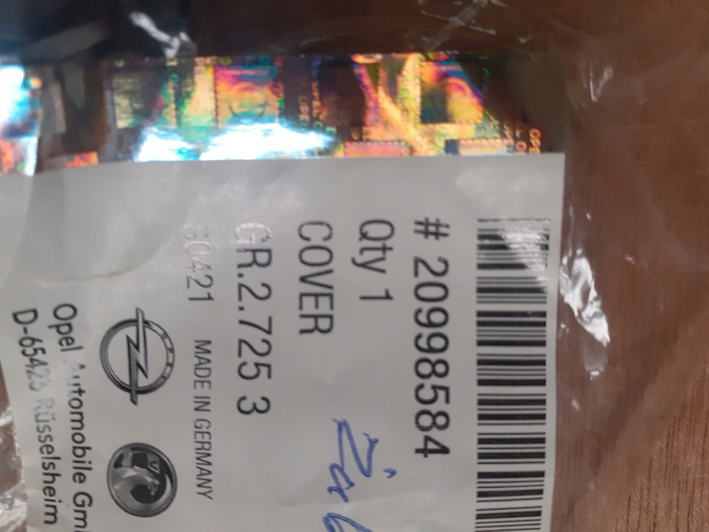 фото №1, Кришка форсунка spryskiwa. фара opel insignia