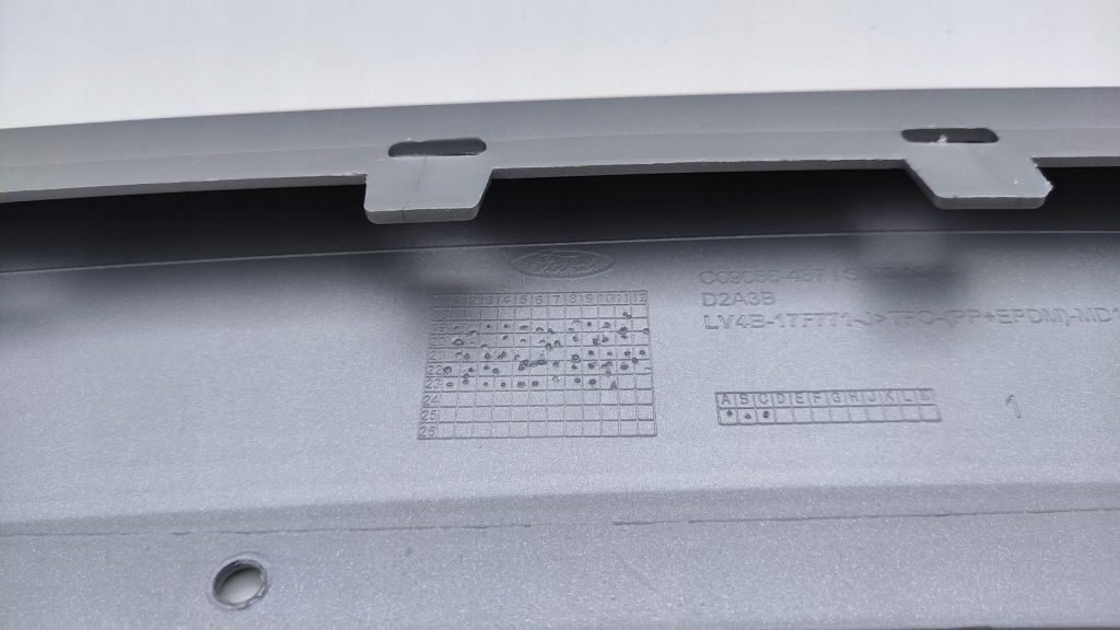 Купить Ford kuga mk3 19- молдинг спойлер накладка dół бампера перед td59