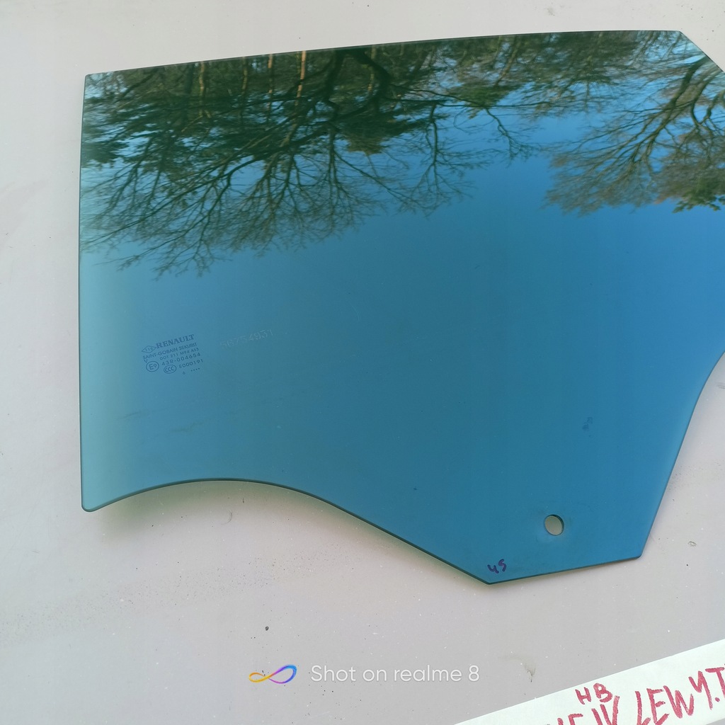 фото №8, Стекло дверь левый задняя renault megane iv hb 16r