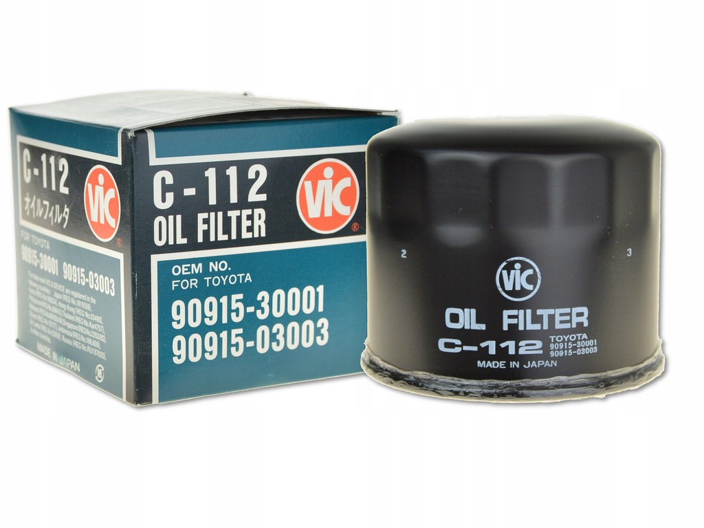 фото №1, Фильтр масла avensis camry carina corolla c112