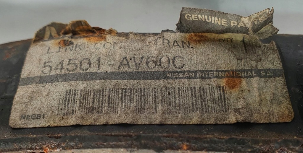 фото №6, Важіль лівий перед nissan primera p12 54501-av60c