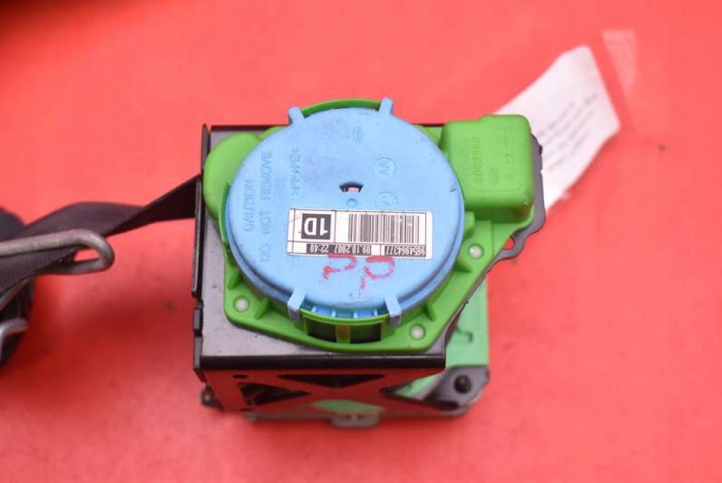 фото №5, Pas безпеки правий перед 9654964377 citroen c4 picasso 1 i 06-13