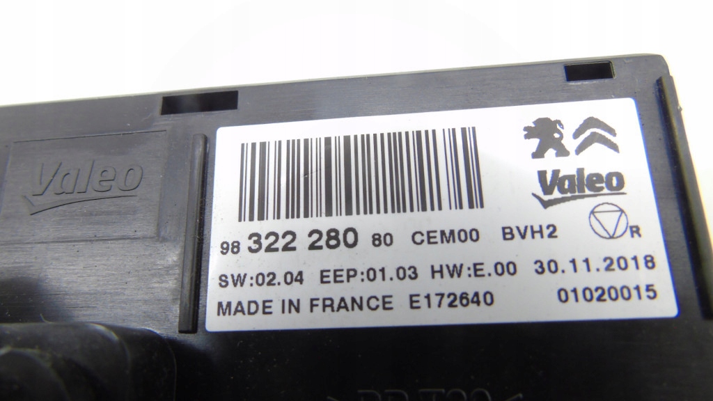 фото №3, Модуль блок керування кондиціонера opel crossland x