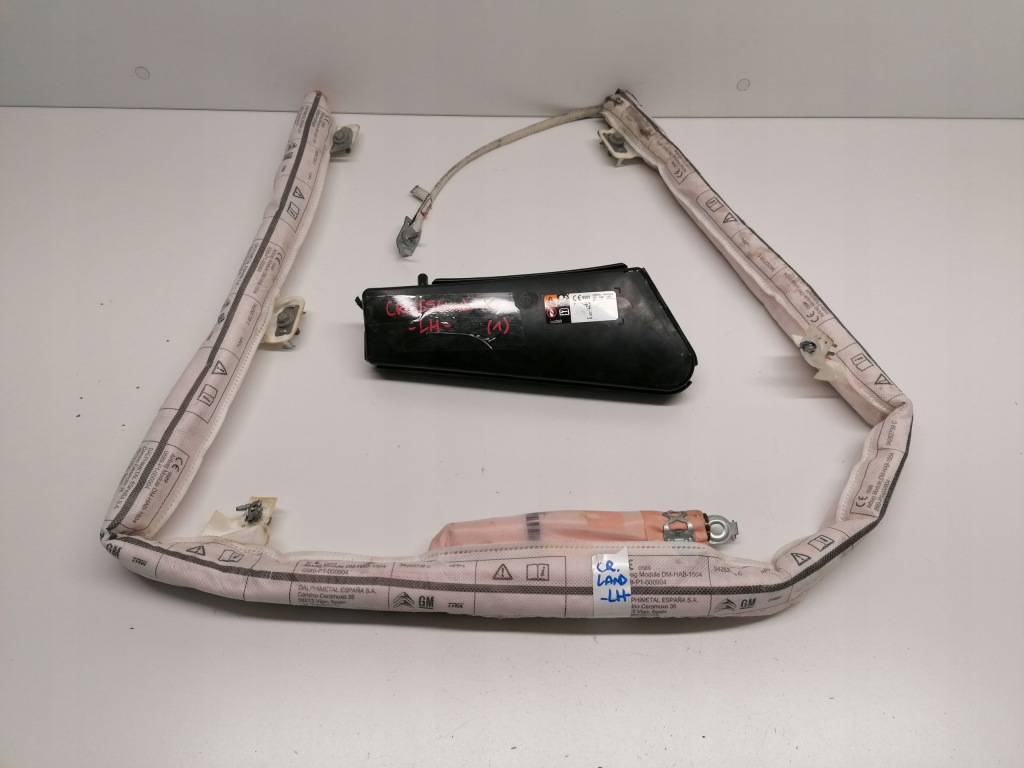 фото №1, Opel crossland x шторка безопасности левая подушка сиденье подушка безопасности оригинал 2017-