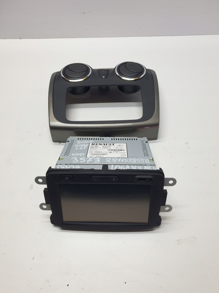 фото №1, Радио с навигация рамка renault lan5200wr1 dacia logan ii mcu 281153855r