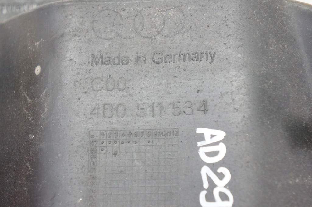 фото №6, Audi a6 c5 подкладка пневмобаллон трубка pneuma 4b0511534