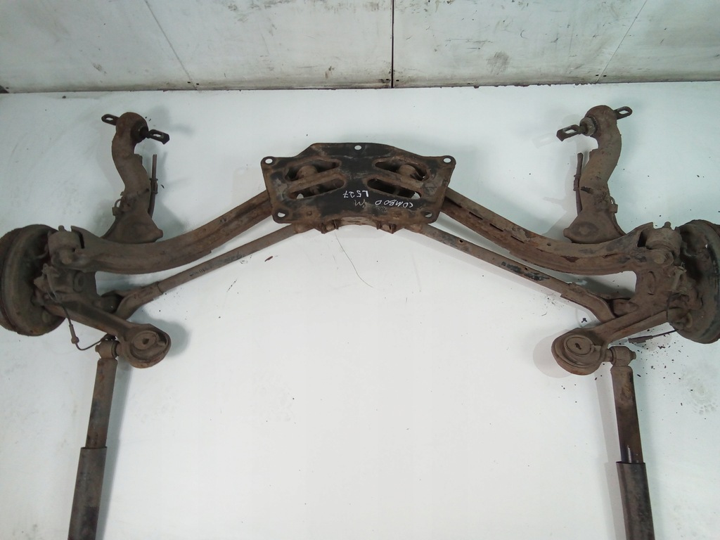 фото №1, L527 балка подвеска задняя комплектная opel combo d