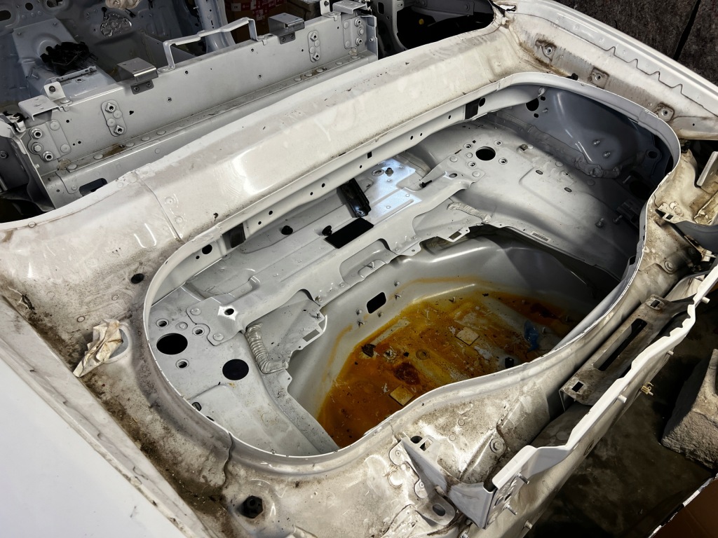 фото №10, Кузов рама комплектная поддон четверть dokumenty jaguar f-type x152 cabrio